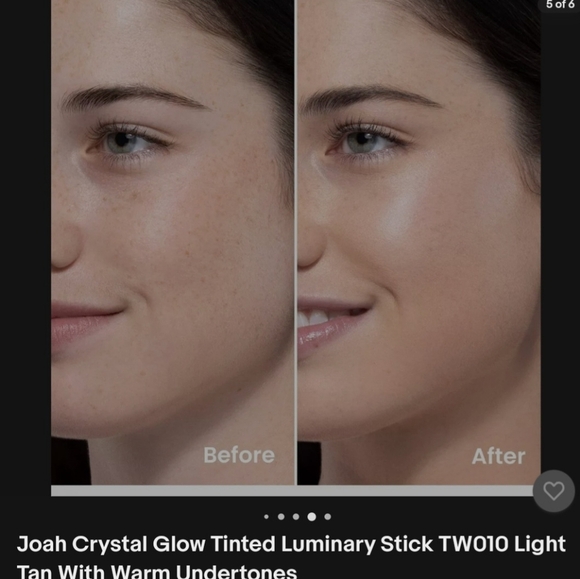 JOAH crystal glow tinted luminizer stick .38 oz/11 g NIB Shade TW010 light tan - Picture 8 of 10